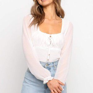 Petal & Pup Prose Top Size 4 NWT